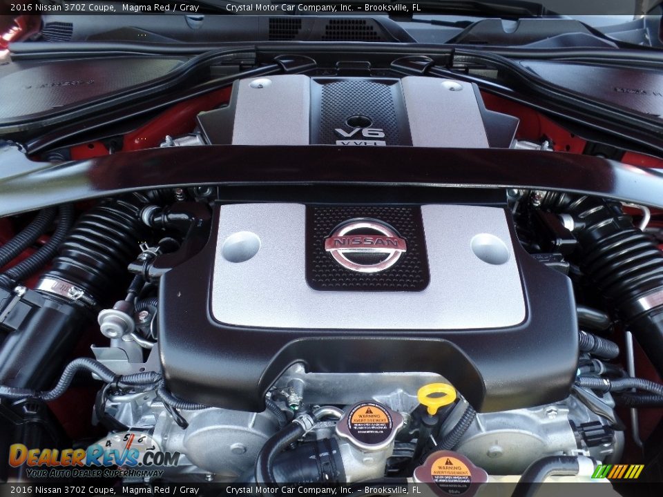 2016 Nissan 370Z Coupe 3.7 Liter NDIS DOHC 24-Valve CVTCS V6 Engine Photo #15