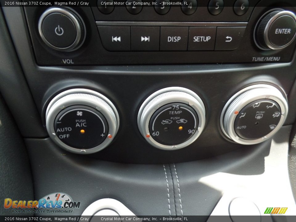 Controls of 2016 Nissan 370Z Coupe Photo #20