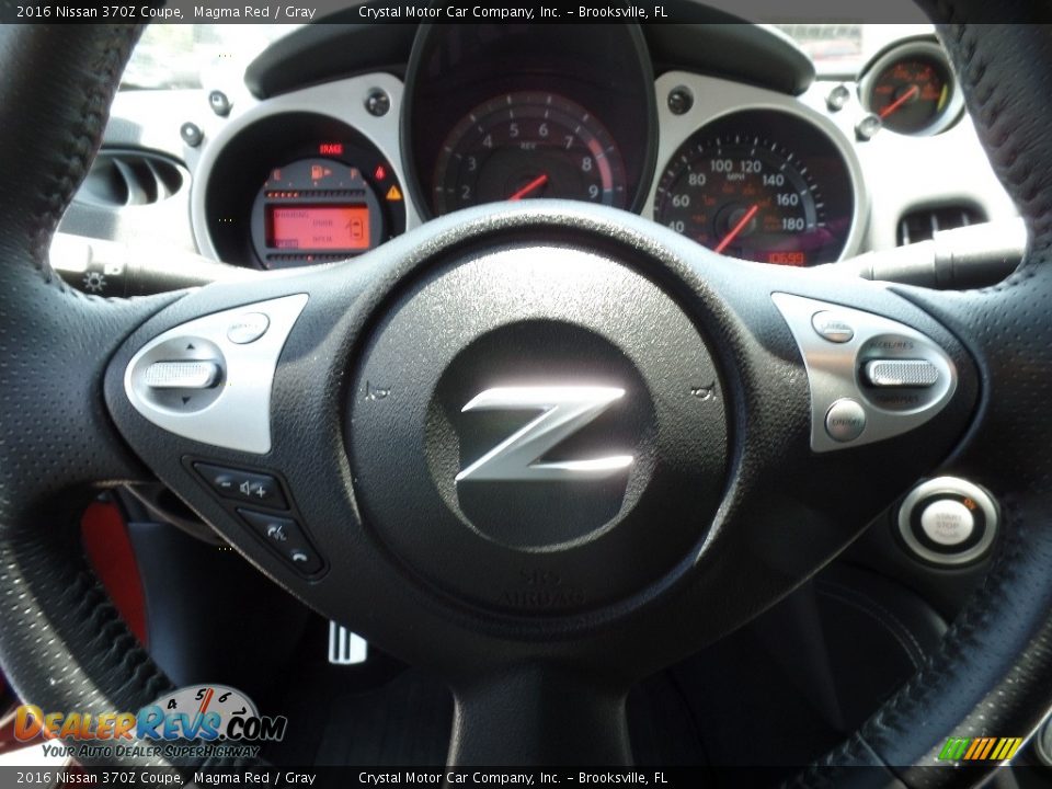 2016 Nissan 370Z Coupe Steering Wheel Photo #22