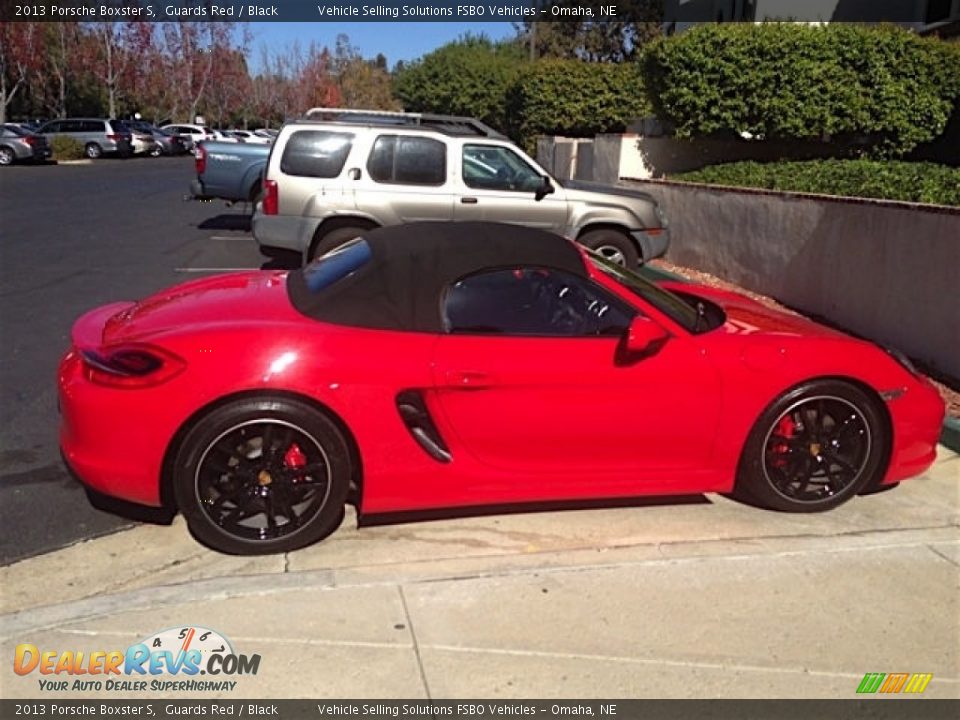 2013 Porsche Boxster S Guards Red / Black Photo #2