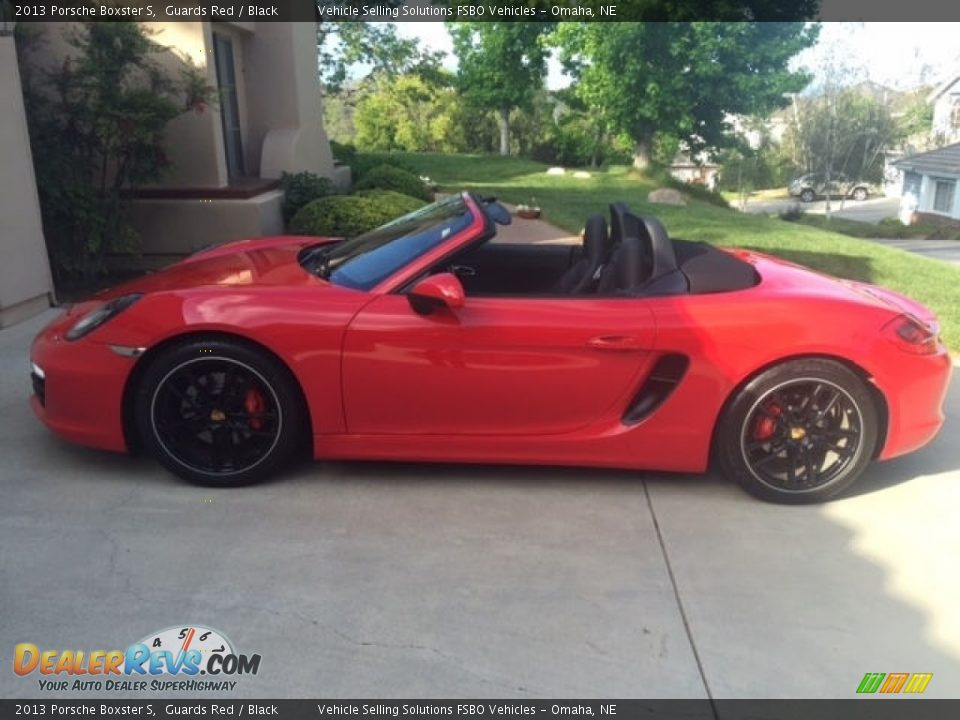 2013 Porsche Boxster S Guards Red / Black Photo #8
