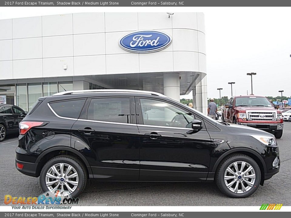Shadow Black 2017 Ford Escape Titanium Photo #2