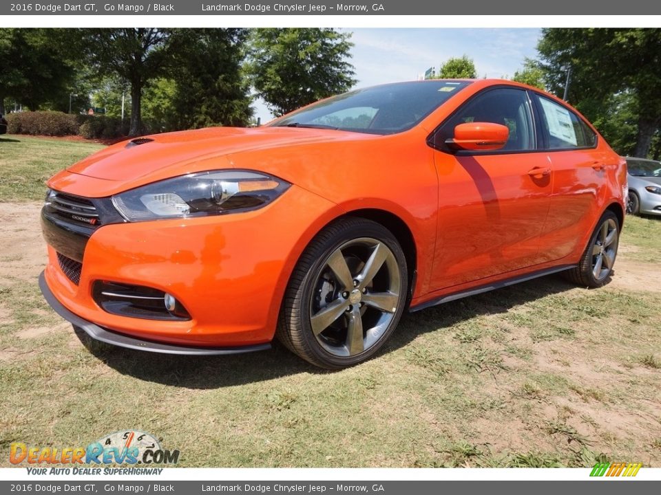 2016 Dodge Dart GT Go Mango / Black Photo #1