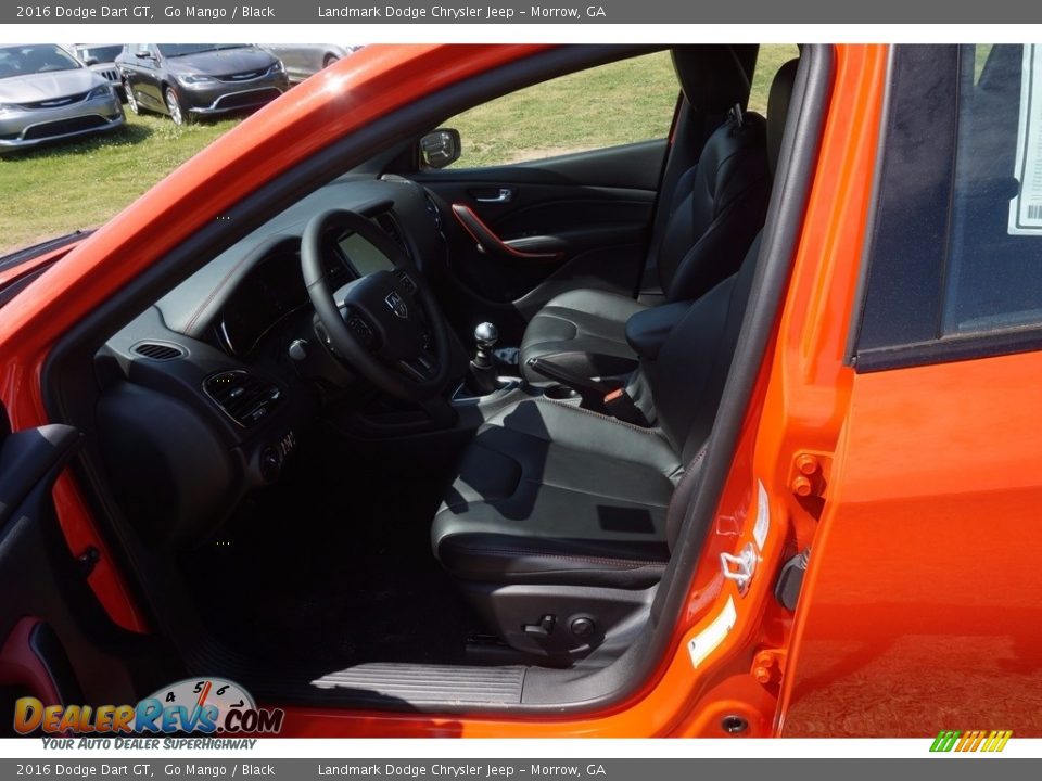 2016 Dodge Dart GT Go Mango / Black Photo #6