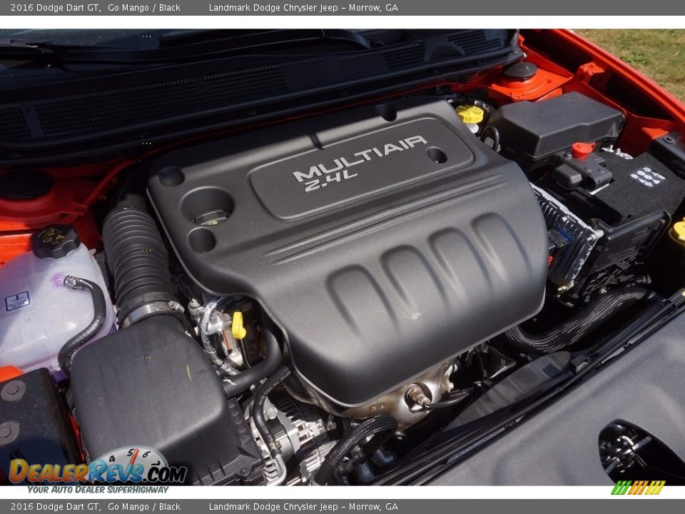 2016 Dodge Dart GT Go Mango / Black Photo #8