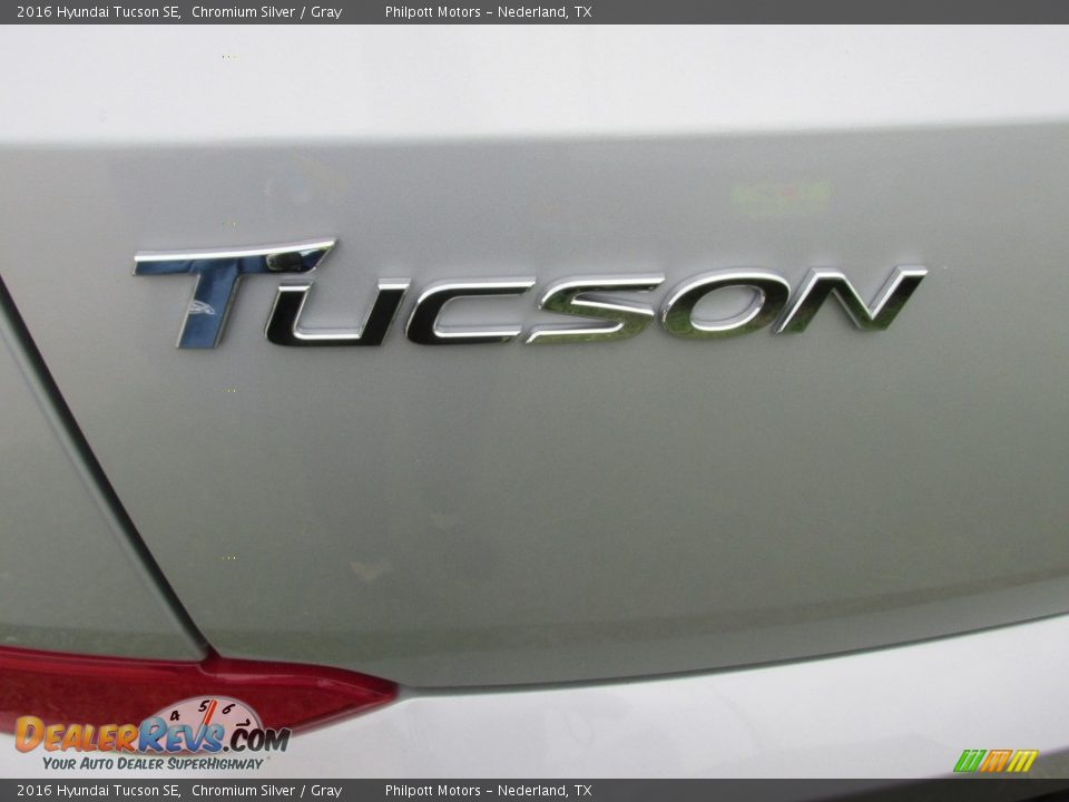 2016 Hyundai Tucson SE Chromium Silver / Gray Photo #13