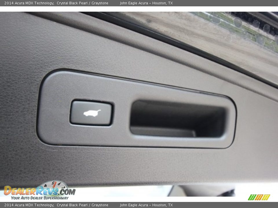 2014 Acura MDX Technology Crystal Black Pearl / Graystone Photo #24
