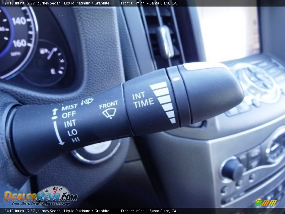2013 Infiniti G 37 Journey Sedan Liquid Platinum / Graphite Photo #22