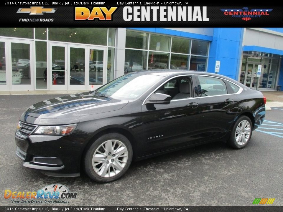 2014 Chevrolet Impala LS Black / Jet Black/Dark Titanium Photo #1