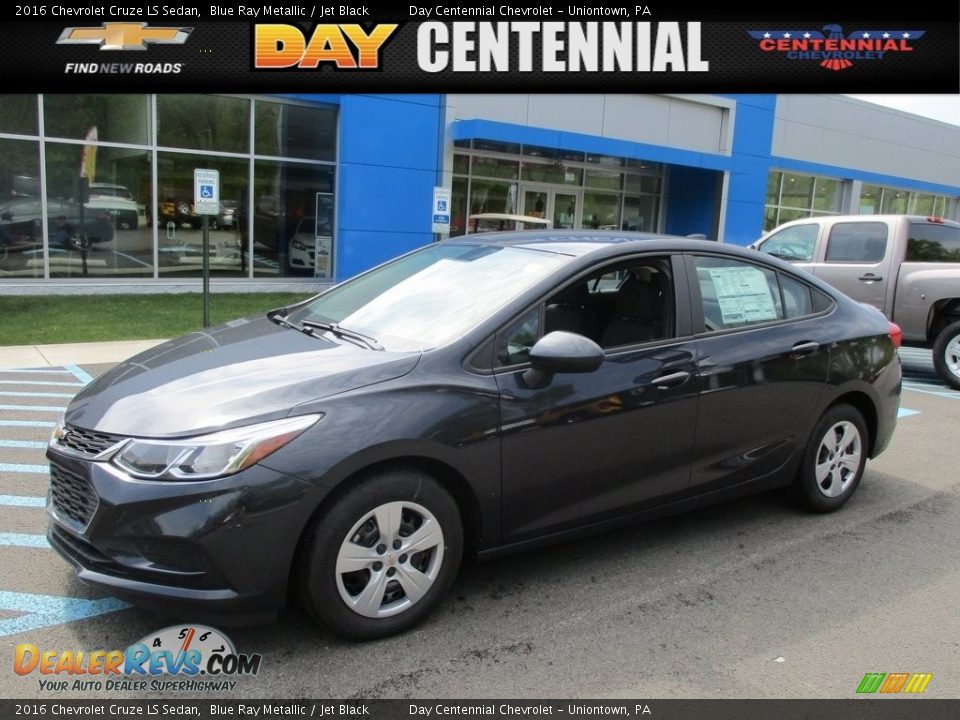 2016 Chevrolet Cruze LS Sedan Blue Ray Metallic / Jet Black Photo #1