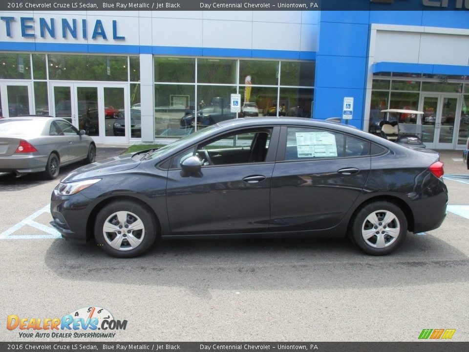 2016 Chevrolet Cruze LS Sedan Blue Ray Metallic / Jet Black Photo #2