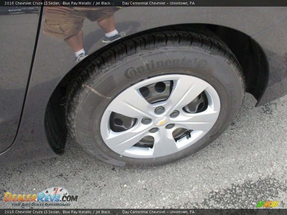 2016 Chevrolet Cruze LS Sedan Blue Ray Metallic / Jet Black Photo #3