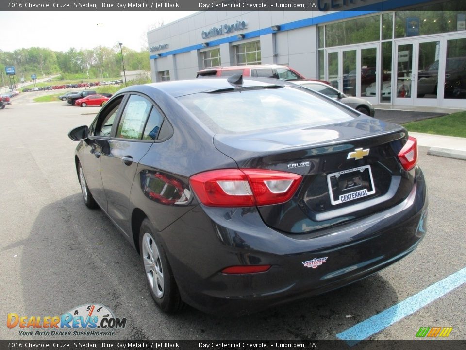 2016 Chevrolet Cruze LS Sedan Blue Ray Metallic / Jet Black Photo #4