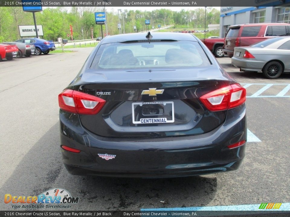 2016 Chevrolet Cruze LS Sedan Blue Ray Metallic / Jet Black Photo #5