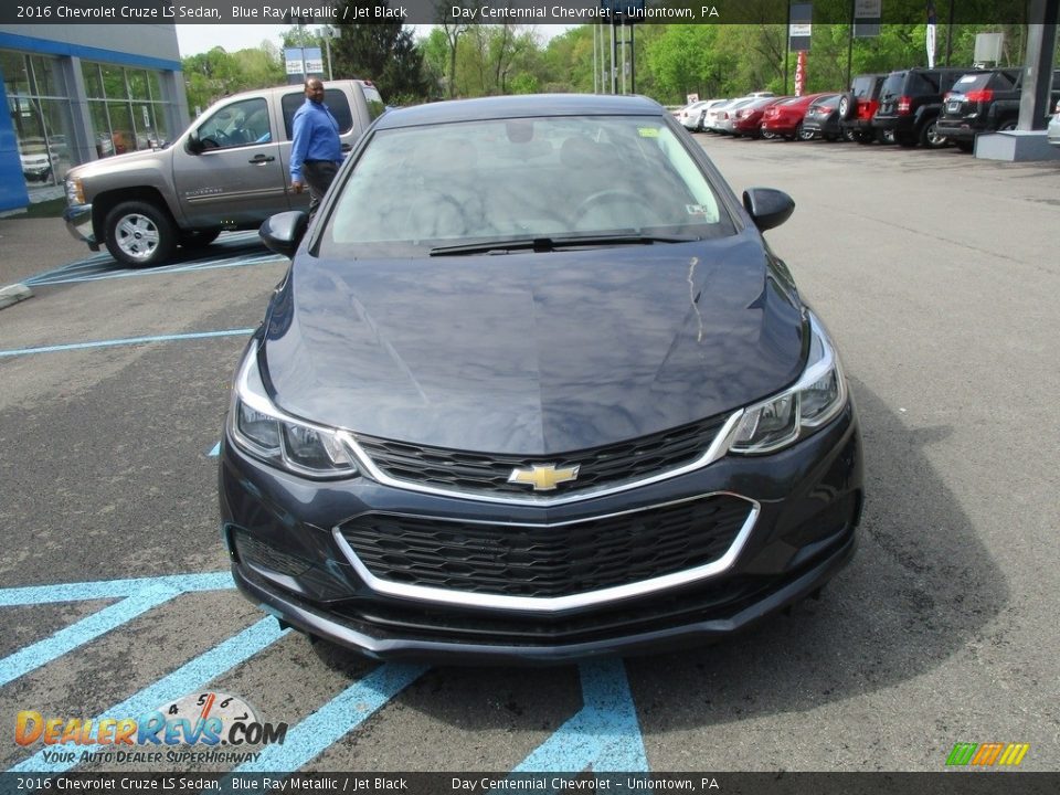 2016 Chevrolet Cruze LS Sedan Blue Ray Metallic / Jet Black Photo #9
