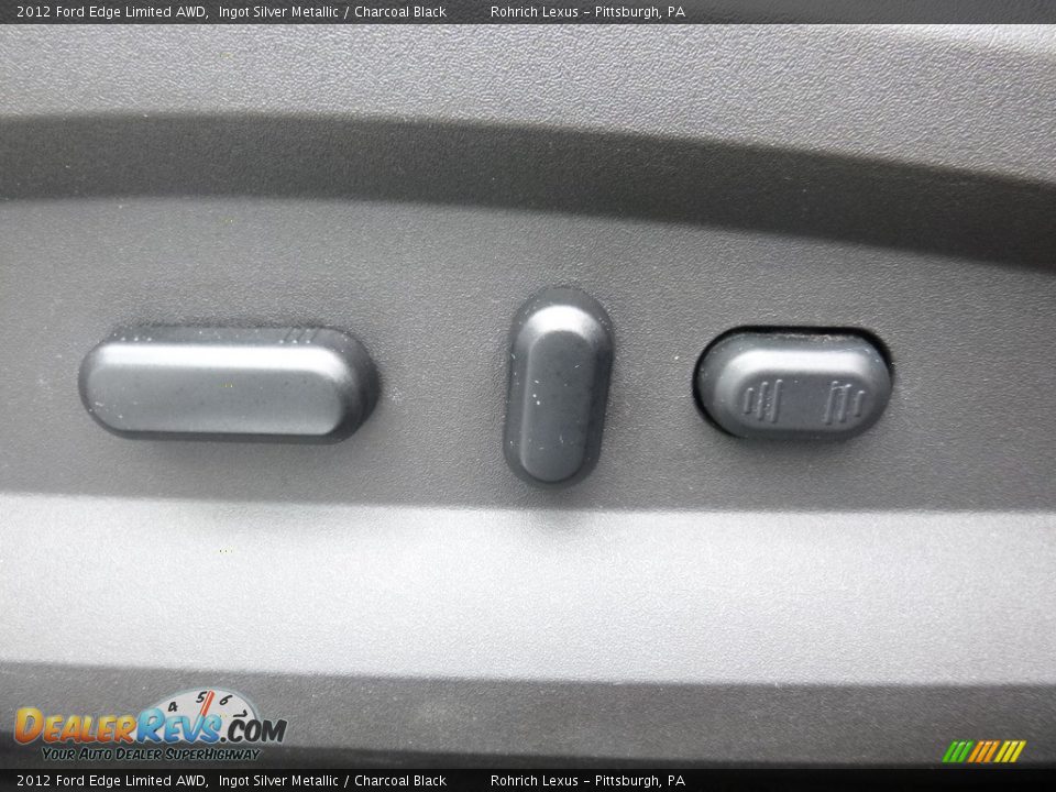 2012 Ford Edge Limited AWD Ingot Silver Metallic / Charcoal Black Photo #18