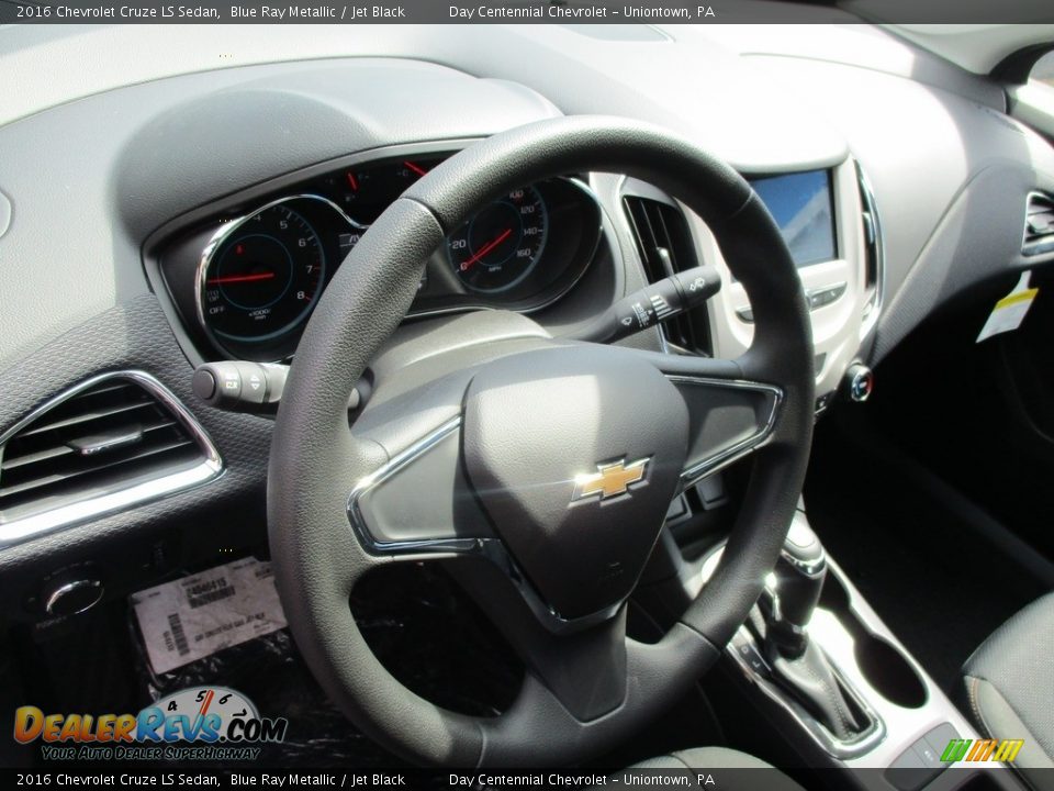 2016 Chevrolet Cruze LS Sedan Blue Ray Metallic / Jet Black Photo #14