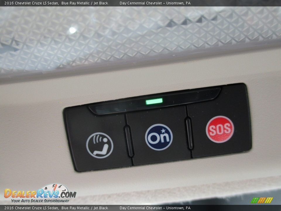 2016 Chevrolet Cruze LS Sedan Blue Ray Metallic / Jet Black Photo #18
