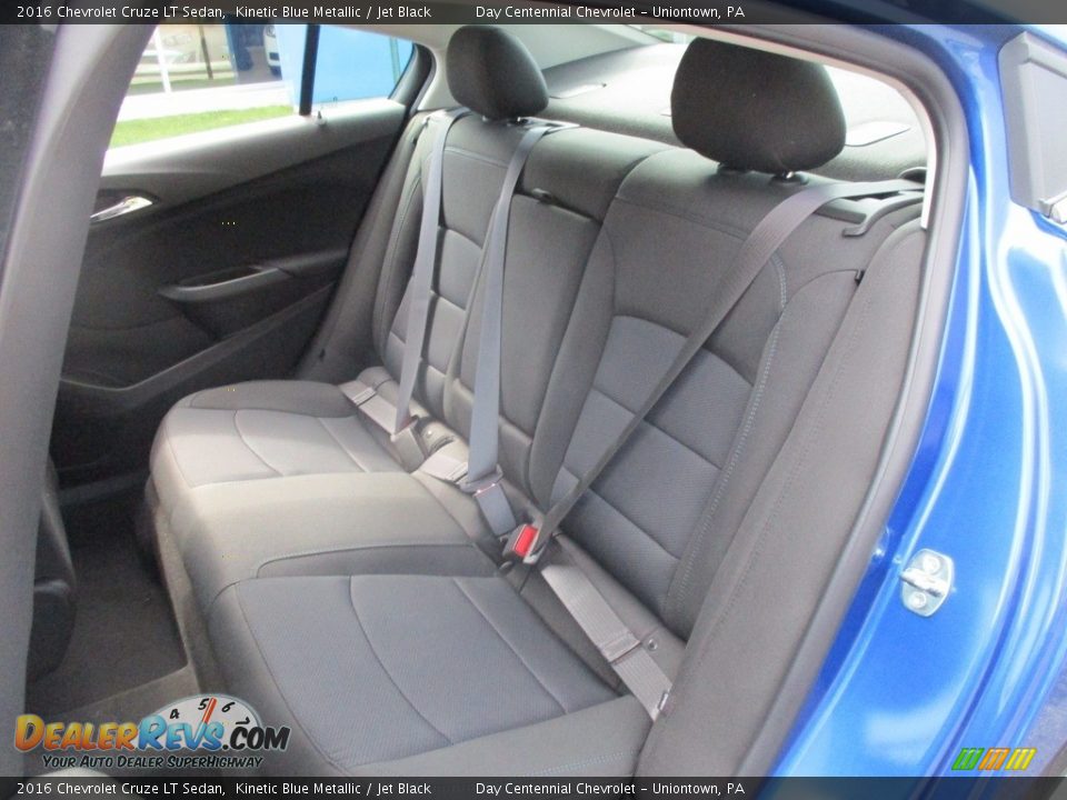 2016 Chevrolet Cruze LT Sedan Kinetic Blue Metallic / Jet Black Photo #13