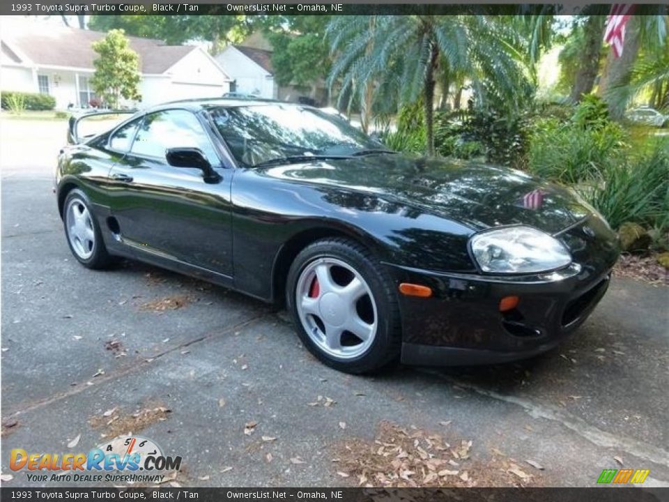Front 3/4 View of 1993 Toyota Supra Turbo Coupe Photo #2