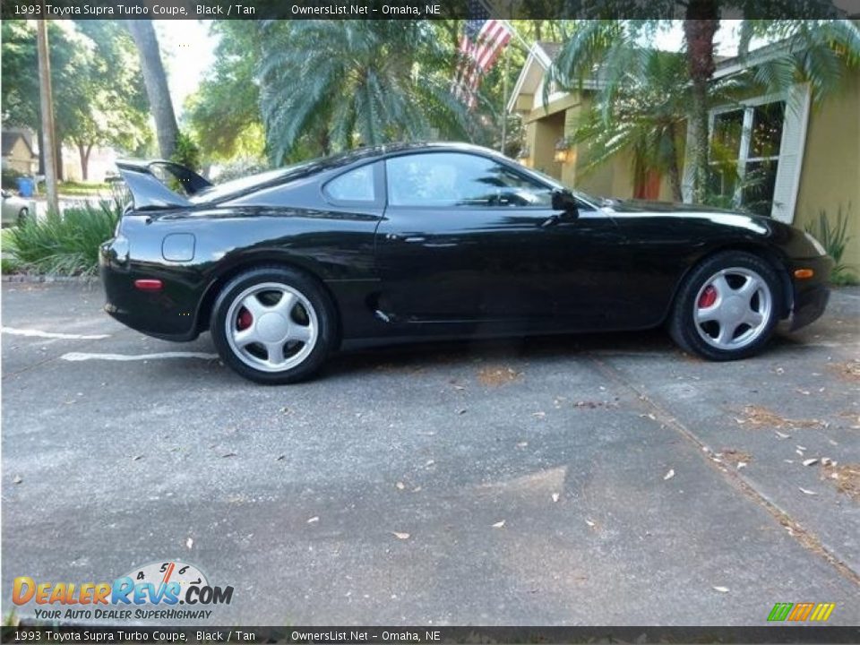Black 1993 Toyota Supra Turbo Coupe Photo #4