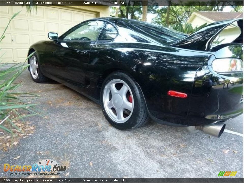 Black 1993 Toyota Supra Turbo Coupe Photo #6