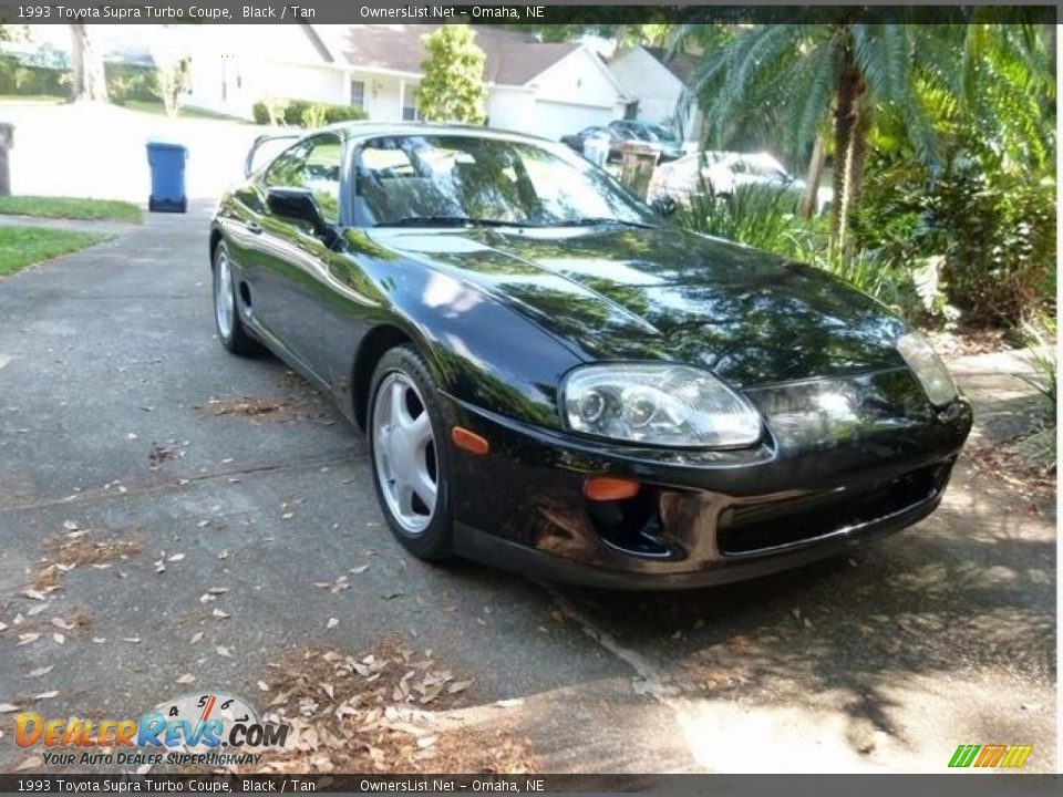Black 1993 Toyota Supra Turbo Coupe Photo #8