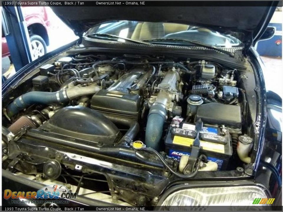 1993 Toyota Supra Turbo Coupe 3.0 Liter Twin-Turbocharged DOHC 24-Valve Inline 6 Cylinder Engine Photo #10
