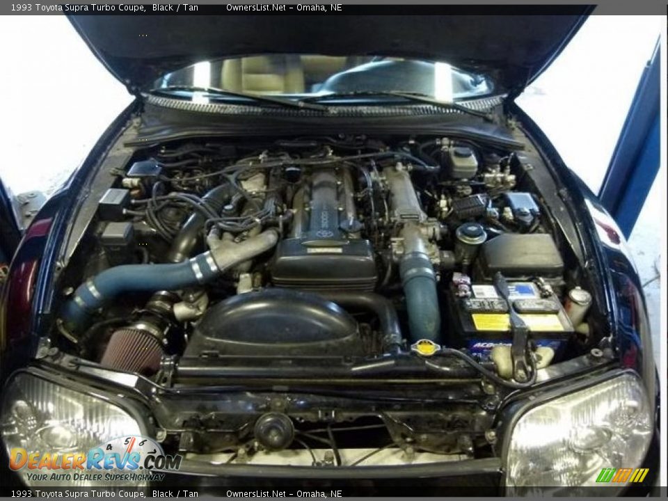 1993 Toyota Supra Turbo Coupe 3.0 Liter Twin-Turbocharged DOHC 24-Valve Inline 6 Cylinder Engine Photo #11