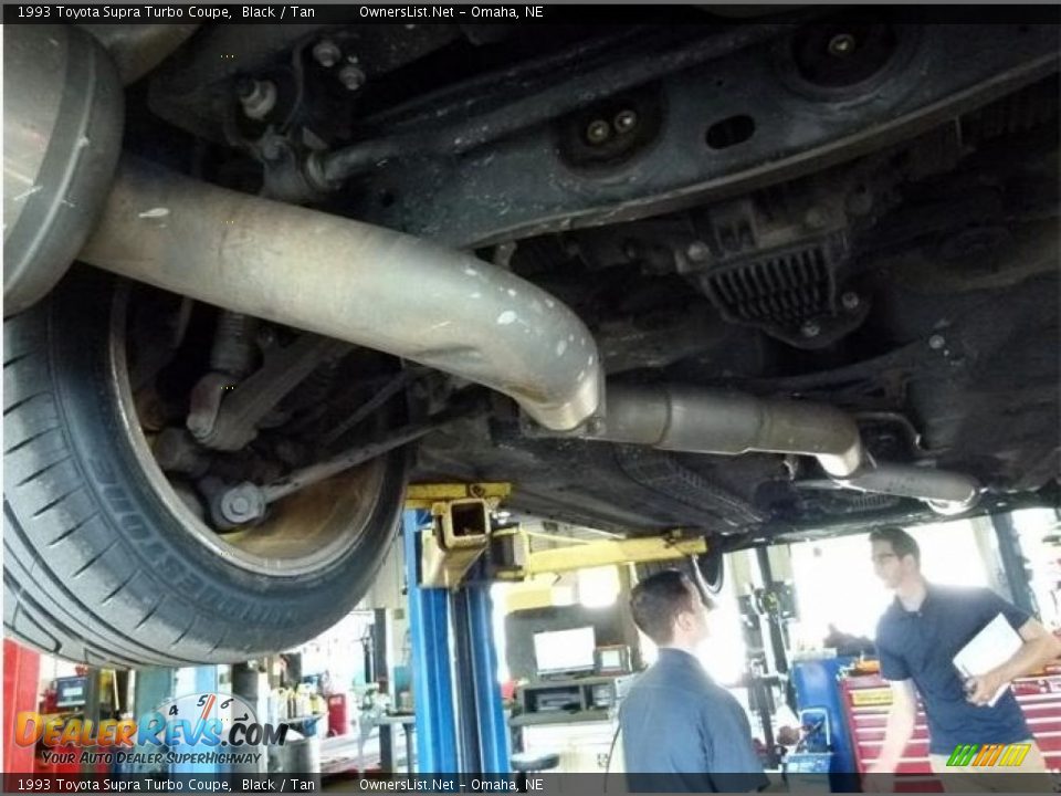 Undercarriage of 1993 Toyota Supra Turbo Coupe Photo #16