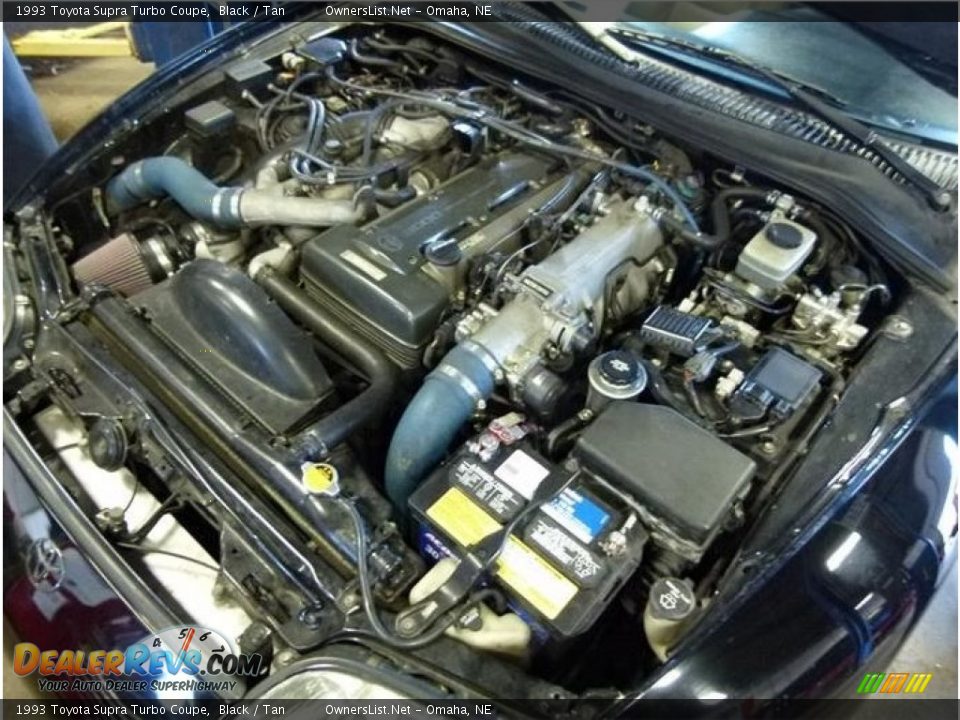 1993 Toyota Supra Turbo Coupe 3.0 Liter Twin-Turbocharged DOHC 24-Valve Inline 6 Cylinder Engine Photo #17