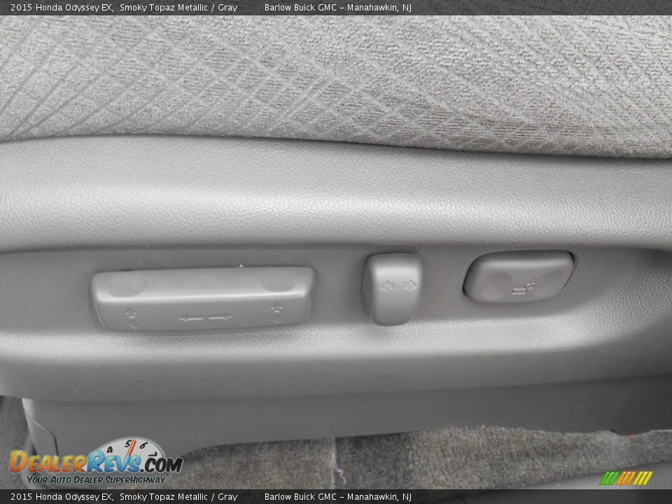2015 Honda Odyssey EX Smoky Topaz Metallic / Gray Photo #8
