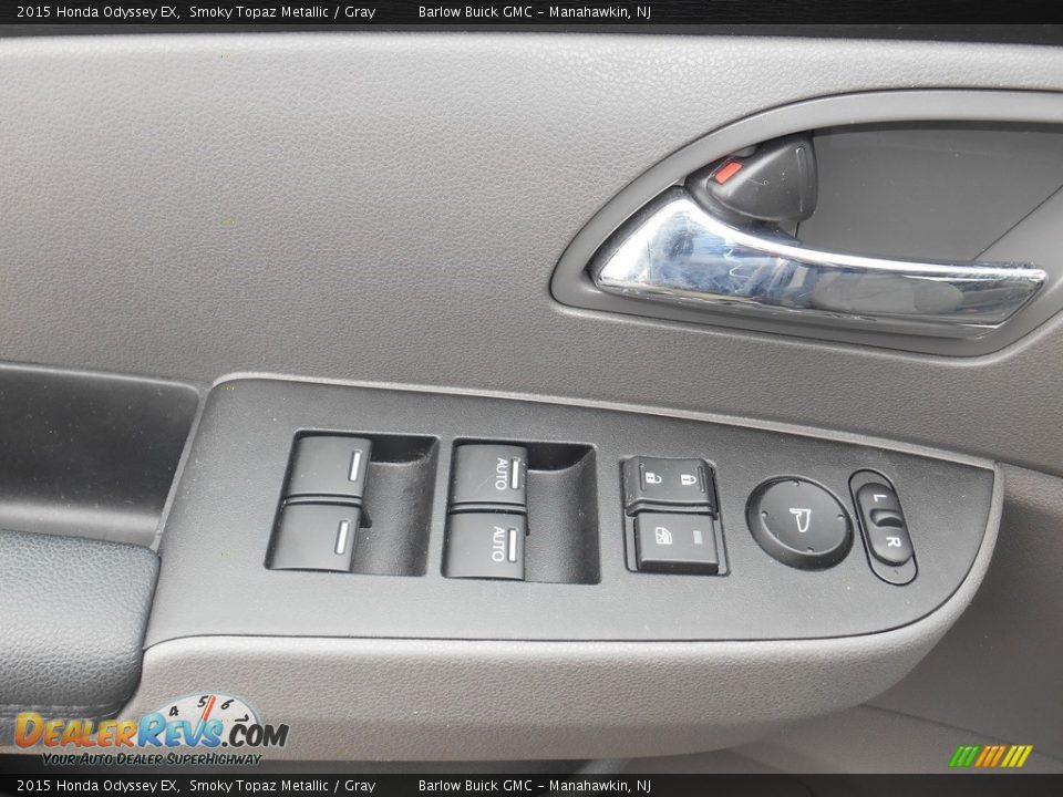 2015 Honda Odyssey EX Smoky Topaz Metallic / Gray Photo #22