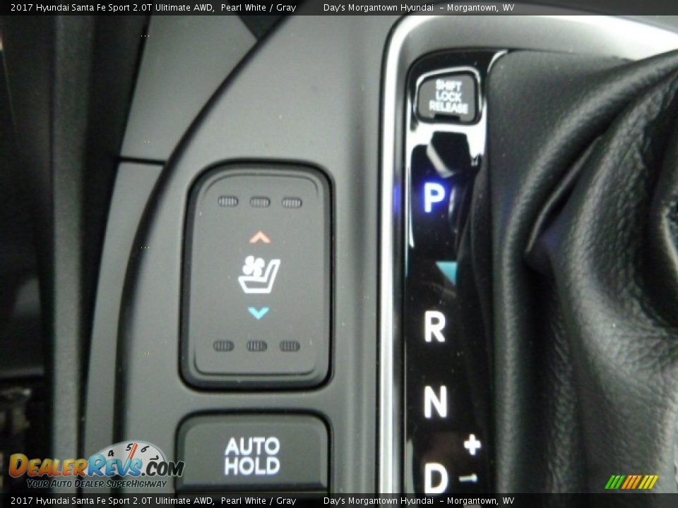 2017 Hyundai Santa Fe Sport 2.0T Ulitimate AWD Pearl White / Gray Photo #16