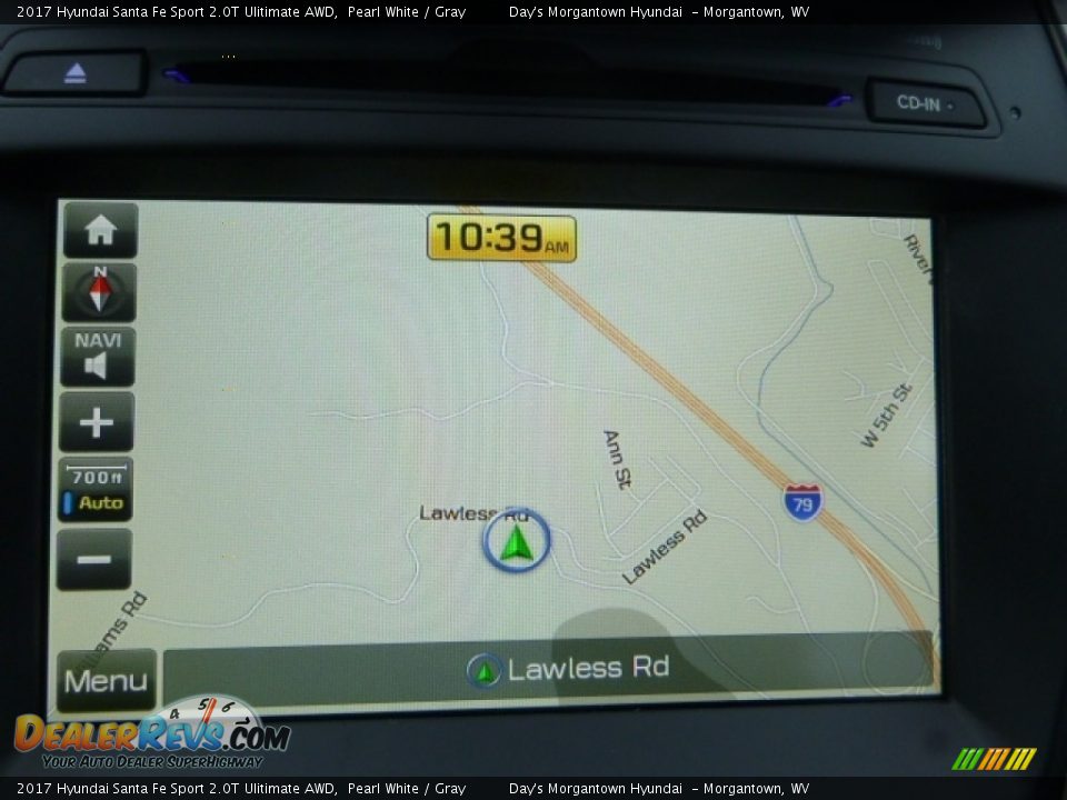 2017 Hyundai Santa Fe Sport 2.0T Ulitimate AWD Pearl White / Gray Photo #17