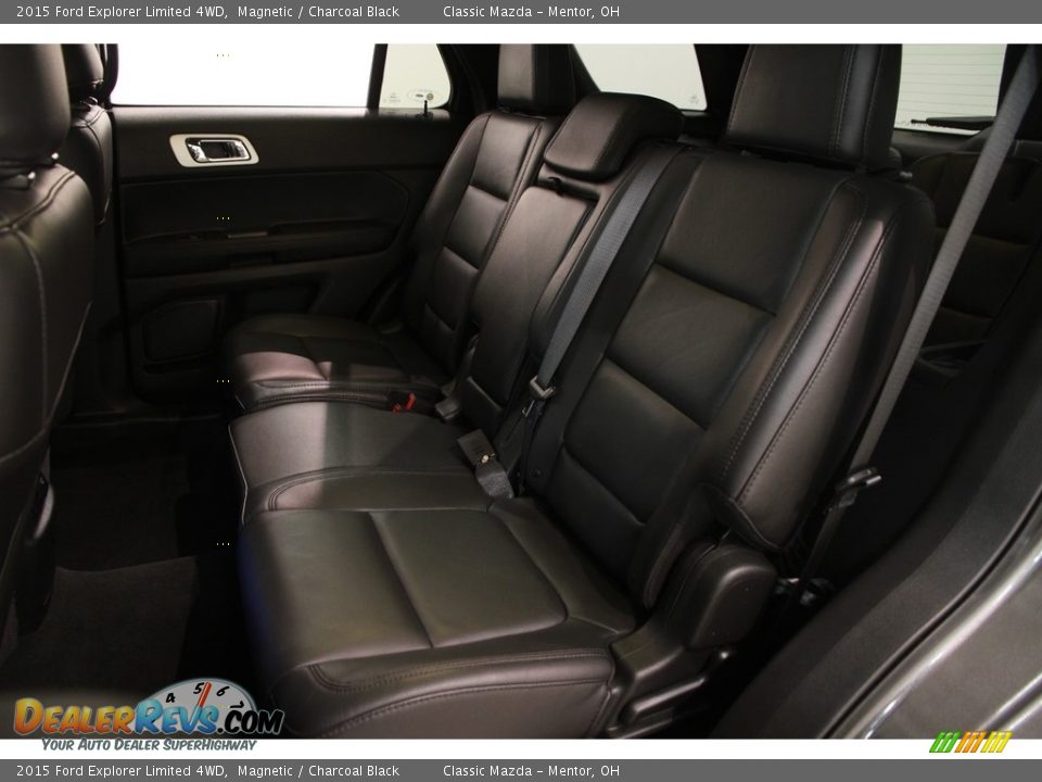 2015 Ford Explorer Limited 4WD Magnetic / Charcoal Black Photo #12