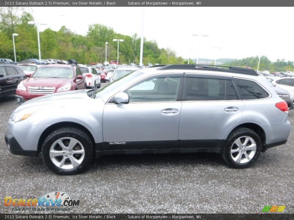 2013 Subaru Outback 2.5i Premium Ice Silver Metallic / Black Photo #11