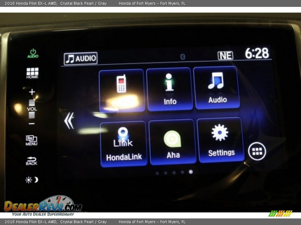 2016 Honda Pilot EX-L AWD Crystal Black Pearl / Gray Photo #15