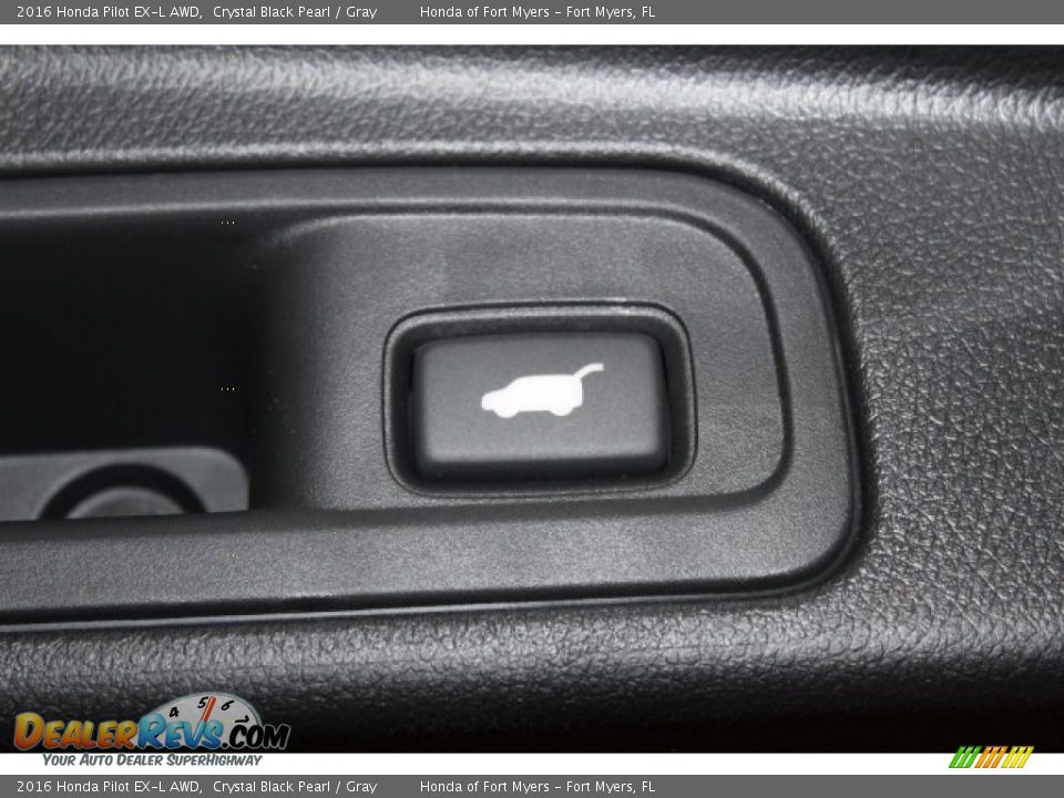2016 Honda Pilot EX-L AWD Crystal Black Pearl / Gray Photo #24