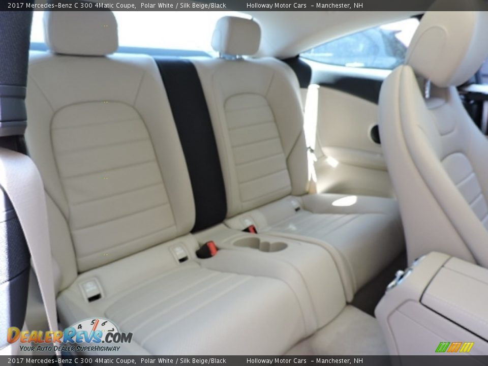 2017 Mercedes-Benz C 300 4Matic Coupe Polar White / Silk Beige/Black Photo #7