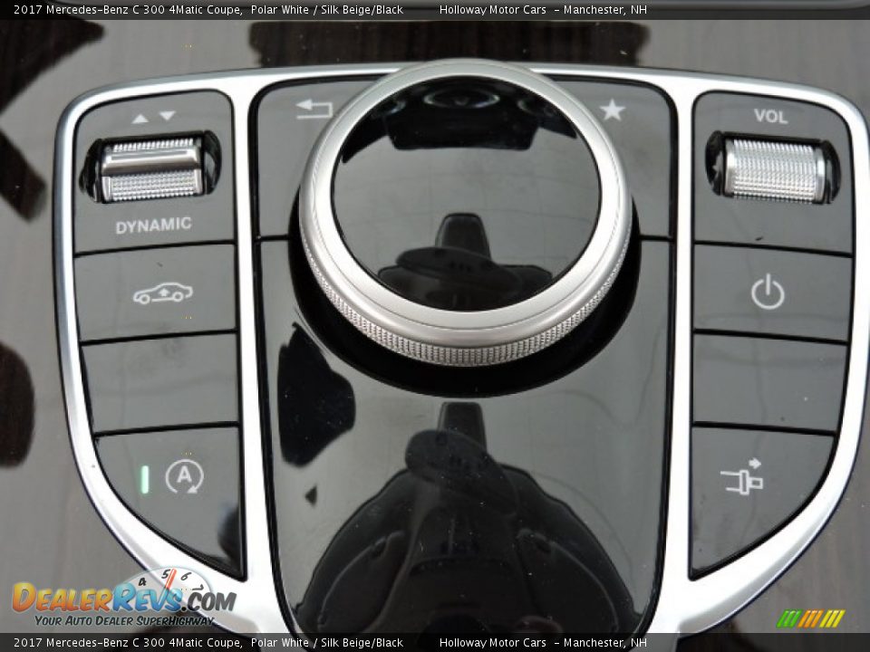 2017 Mercedes-Benz C 300 4Matic Coupe Polar White / Silk Beige/Black Photo #12