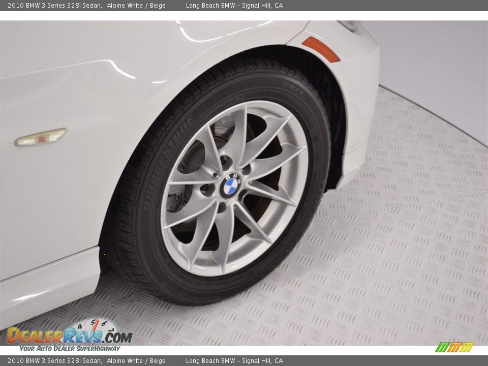 2010 BMW 3 Series 328i Sedan Alpine White / Beige Photo #9