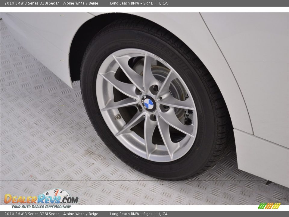 2010 BMW 3 Series 328i Sedan Alpine White / Beige Photo #10