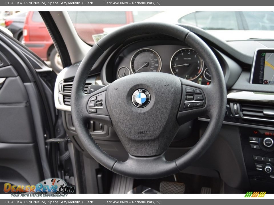 2014 BMW X5 xDrive35i Space Grey Metallic / Black Photo #18