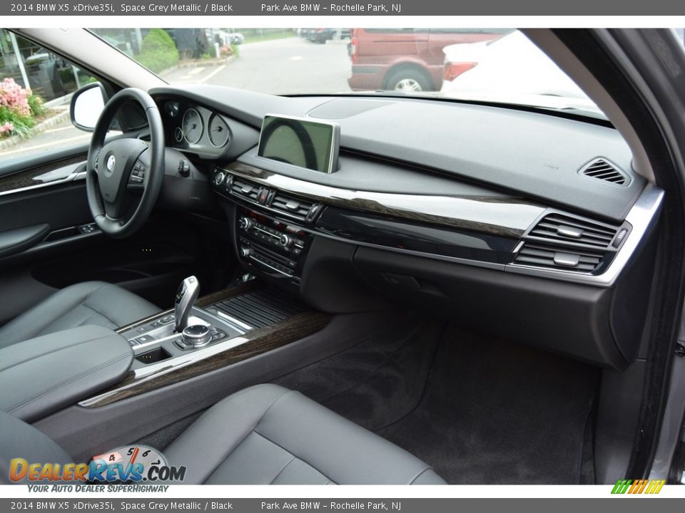 2014 BMW X5 xDrive35i Space Grey Metallic / Black Photo #28