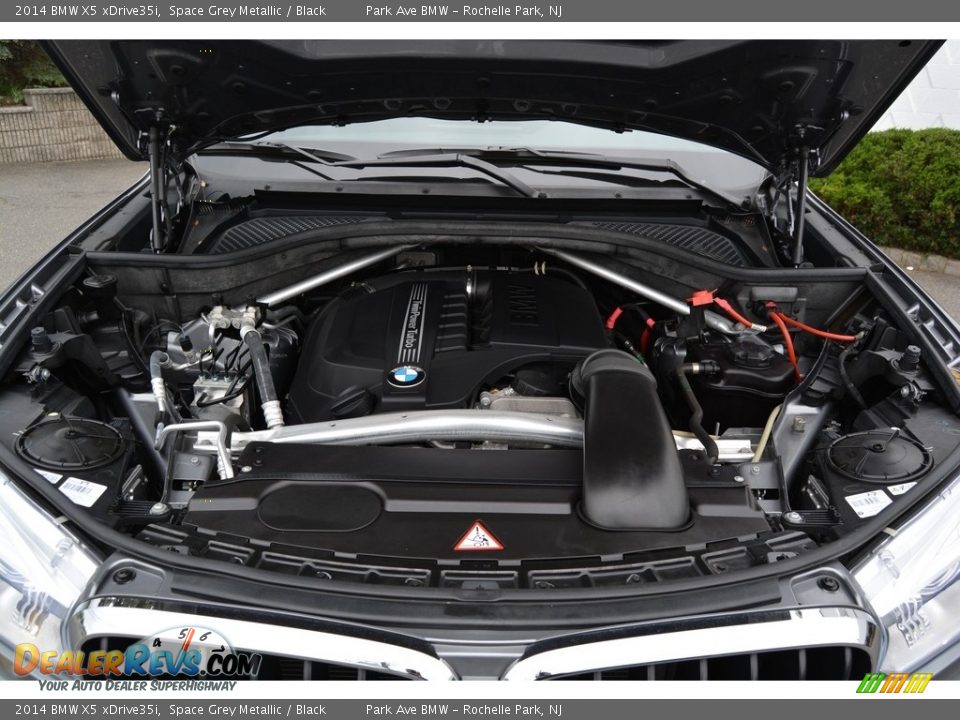 2014 BMW X5 xDrive35i Space Grey Metallic / Black Photo #31