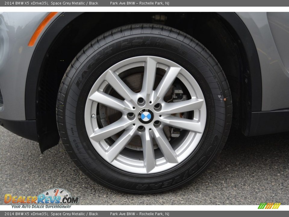 2014 BMW X5 xDrive35i Space Grey Metallic / Black Photo #33