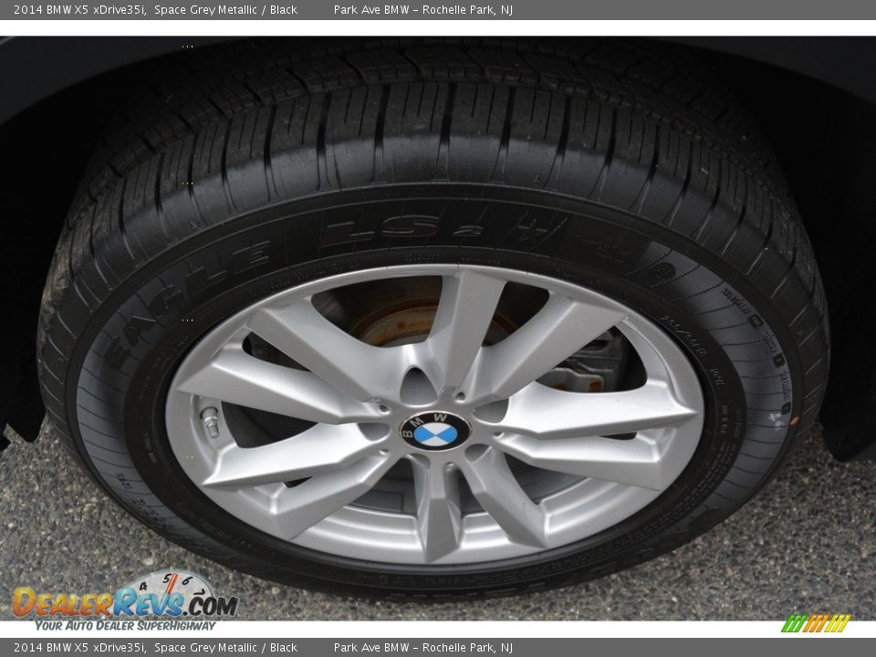 2014 BMW X5 xDrive35i Space Grey Metallic / Black Photo #34