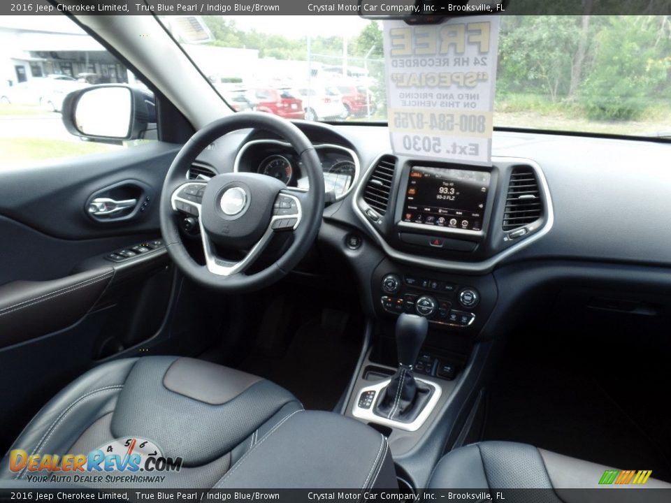 Dashboard of 2016 Jeep Cherokee Limited Photo #12
