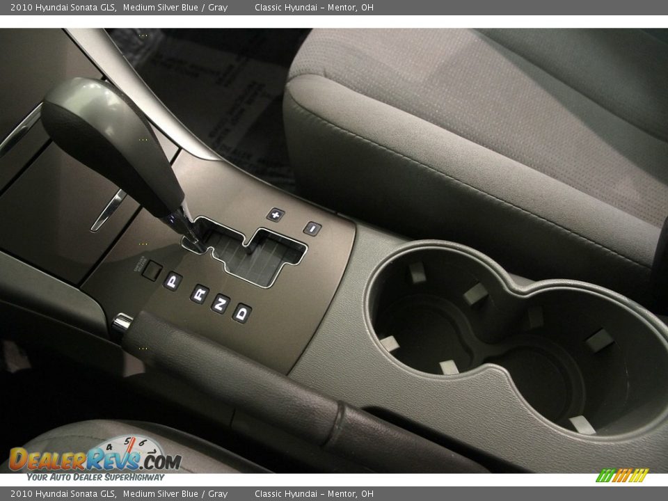 2010 Hyundai Sonata GLS Medium Silver Blue / Gray Photo #9